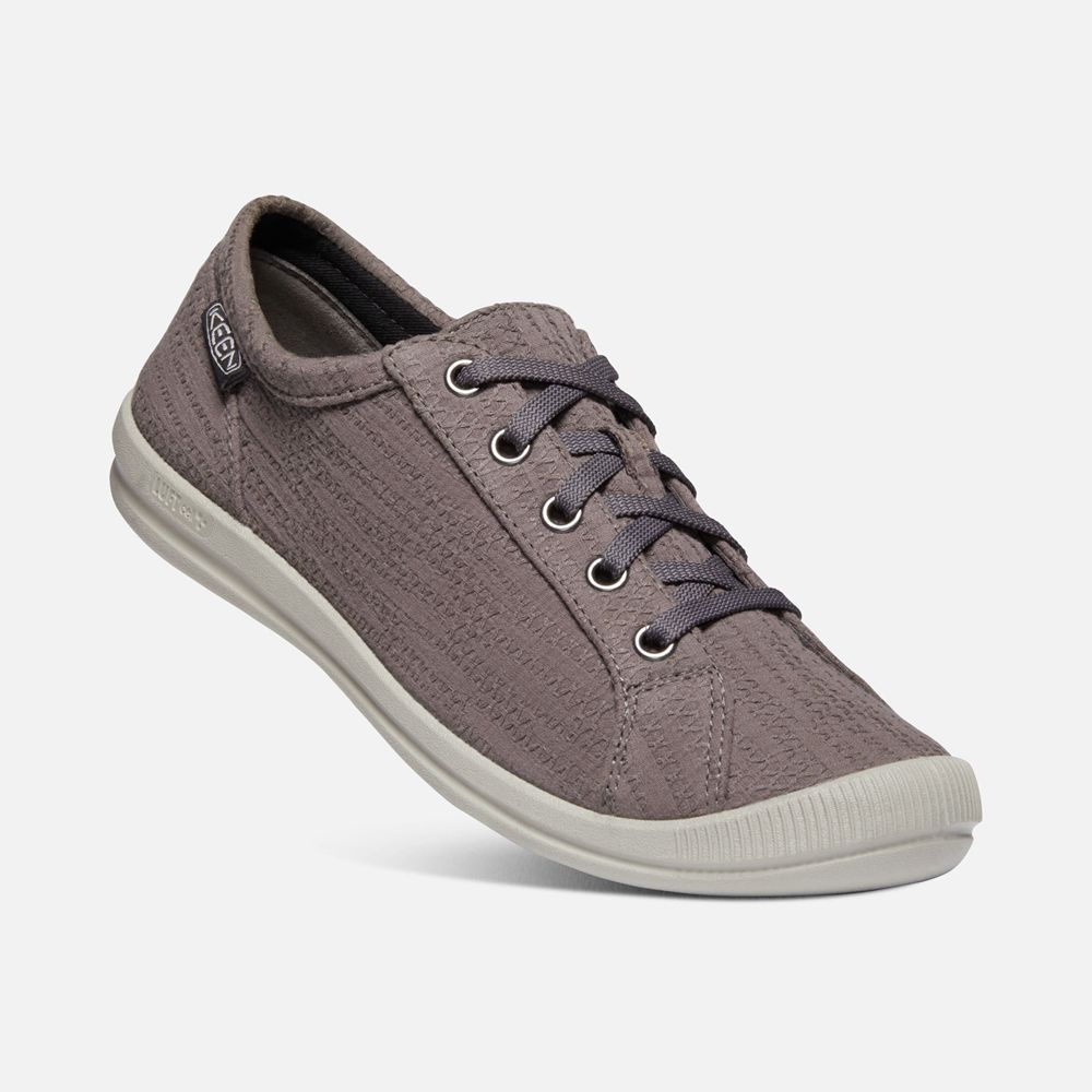 Keen Canvas Schoenen Dames Grijs - Lorelai Hemp Sneaker - 03781-PNUS